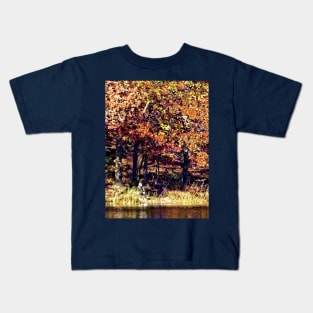 Autumn Fisherman Kids T-Shirt